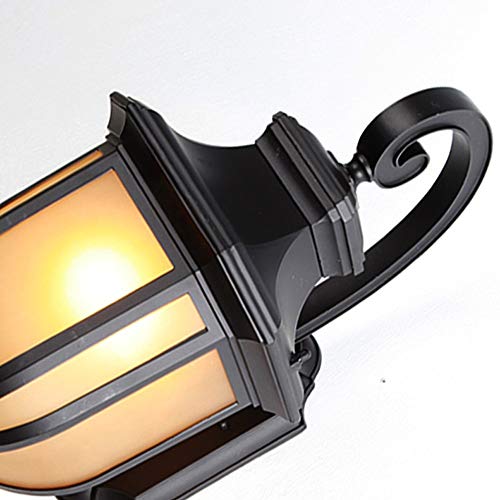 Lampe murale pour terrasse traditionnelle et décoration d'escalier extérieur - 5