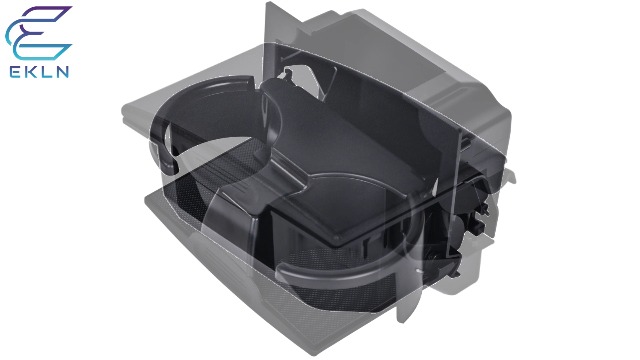 Amazon.com: Black Rear Seat Cup Holder Insert Console Box Assembly