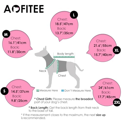 AOFITEE Hundemantel, warme Hundejacke, Ganzkörper-Wintermantel, Schneeanzug für Hunde, wasserdichte Welpenpufferjacke, Schneemäntel mit Beinen, Haustier-Fleeceweste, Kaltwettermäntel für kleine Hunde