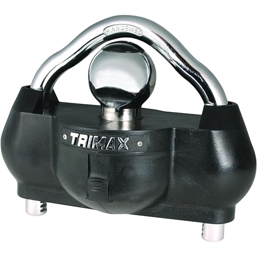 Trimax - UMAX 100 - Trailer Lock for Hitch, Dual...