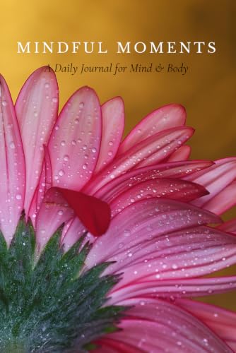 Mindful Moments Journal: Undated Daily Planner with To-Do List, Notes, Mood Tracker, and Water Log | Soothing floral macro for Mindfulness and Self-Care