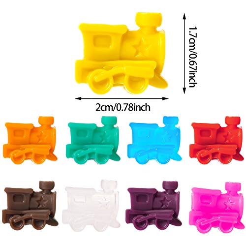 Gejoy 18 Piezas Marcadores para Domino miniatura 2