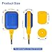 Baomain 4M 13ft Cable Float Switch, Water Level Controller, for Tank Pump, Water Tank or Sewage System On Auto Pilot, with Counterweight