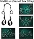 Sex Toys Position Kissen mit Sex Leder Bondage Strap, Sex Ramp Möbel für Paar tiefe Position Unterstützung, Sex Harness Oberschenkel Restraint Einstellbare Sling Fesseln für Frauen Männer