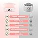Wax Warmer Hair Removal, Adjustable Temperature, Digital Display Professional Hot Wax Warmer Pot with Silicone Bowl, Timer setting