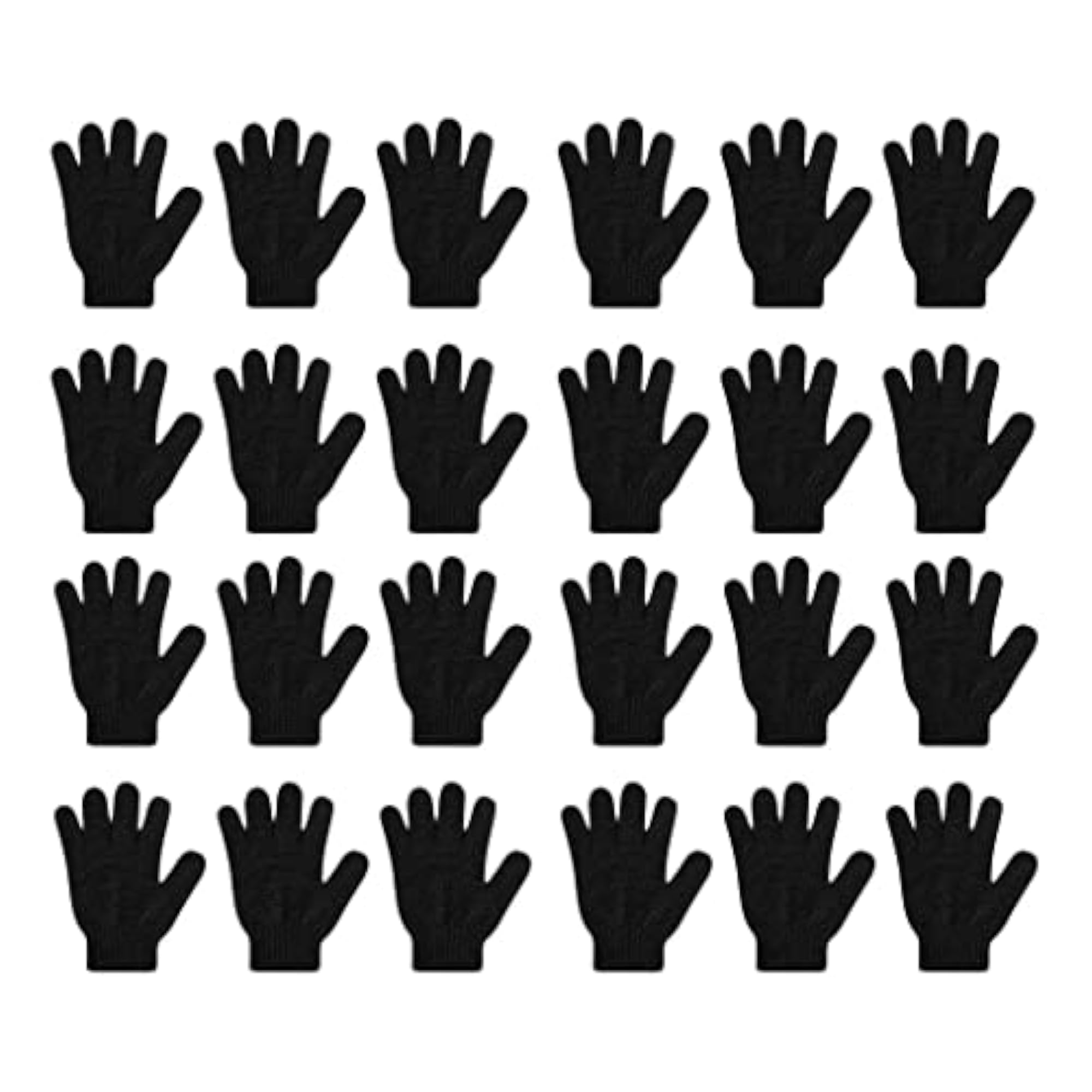 24 Pieces Exfoliating Body Scrub Shower Gloves