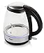 Produktbild DOMO DO9218WK Wasserkocher - 1,2 L - Glas + Edelstahl