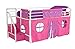 DHP Curtain Set for Fantasy Loft Bed - Pink