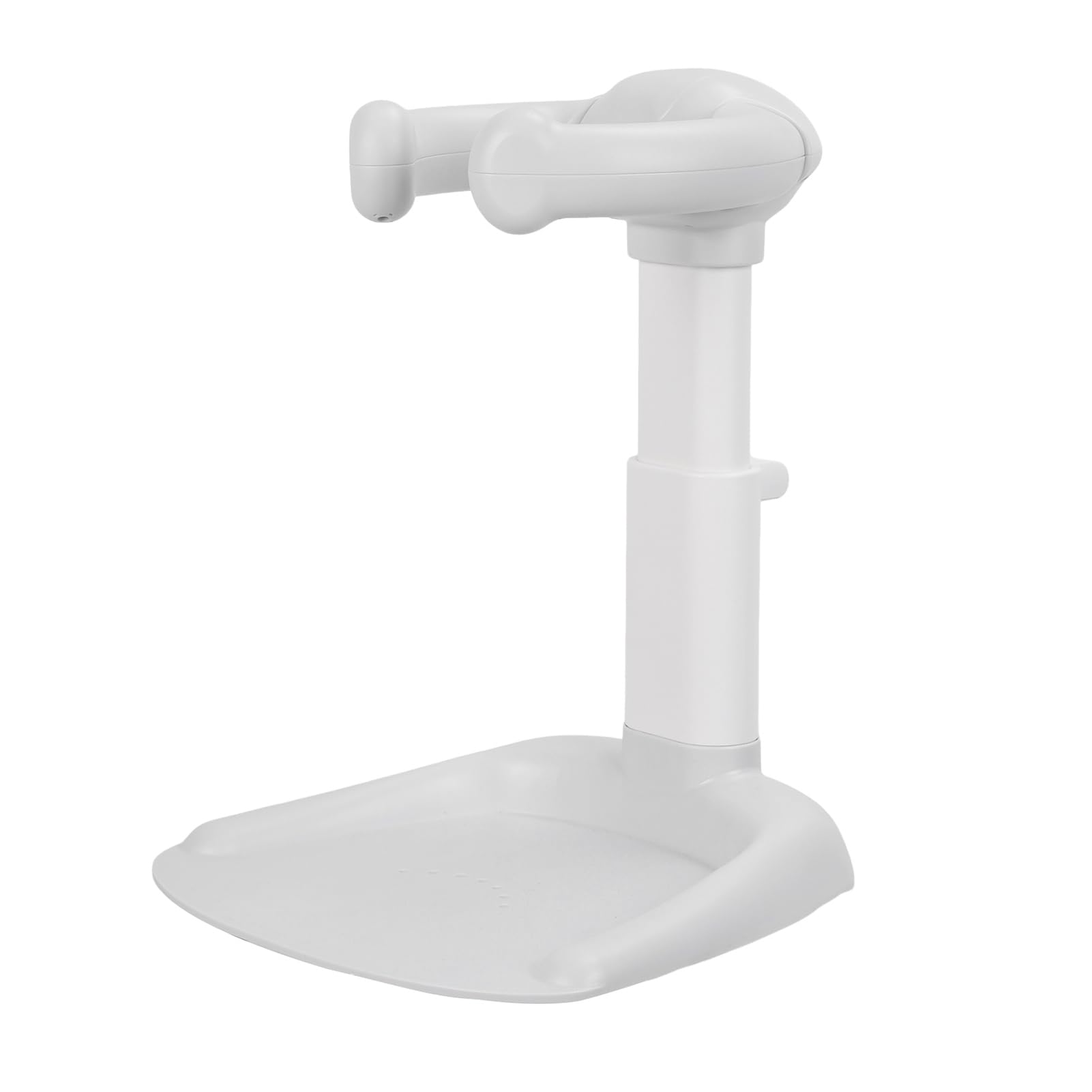 Baby Bath with Shower Stand with Armrest Foldable Design Adjustable Height Baby Shower Standing Support Baby Shower Rack