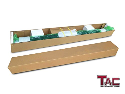 Estribos laterales ovalados TAC 5" para Toyota Tacoma Doble Cabina 2005-2023 miniatura 6