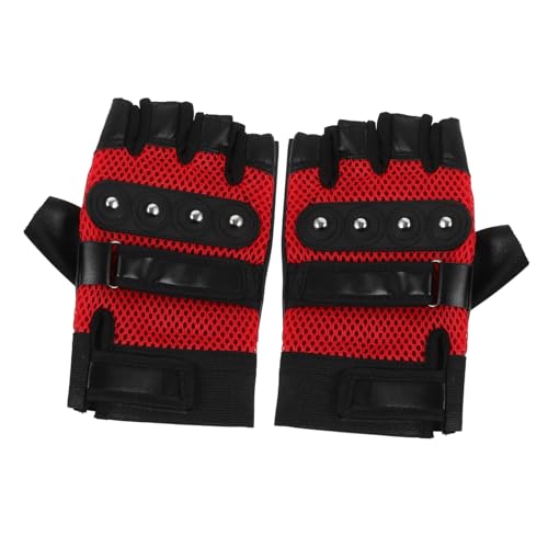 CHICAMPERA 1 par Guantes de Motocicleta Transpirables para Hombres y Mujeres Diseño de Dedo para Ciclismo y Actividades al Aire Confortables y Antideslizantes