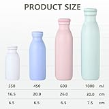 AMFUN Water Bottle Vacuum Insulated Bottle,350mlStainless Steel Sports Water Bottle,BPA Free, Leak Proof for 12hrs Hot & Cold Drinks Water Coffee Milk,Home, Work, Gym & Travel (Mint Green) - Image 3