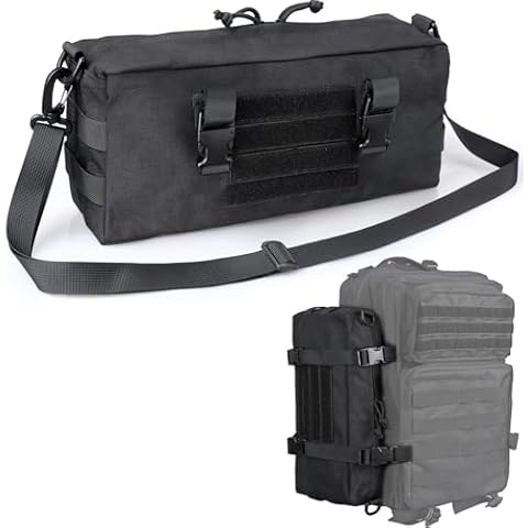 WYNEX Tactical Molle Pouch with Shoulder Strap Cover