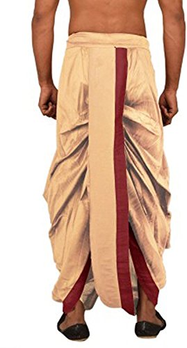 Image of Royal Kurta Men's 100% Cotton Kurta and Dhoti Set