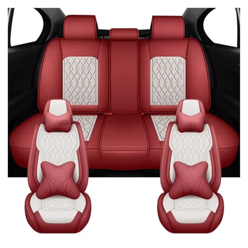 ԗp V[gJo[Zbgz ɓK NTX CT200h ES300h GS IS250 NX300h UXp I[gMtg CeAANZT[  ϋv jo[TtBbg NbV J[V[gJo[(Luxury-Red)