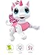 Generico Ferngesteuertes Einhorn Hund Fernbedienung Katze mit Fernbedienung mit Lichtern Geräuschen und Verse Welpen Smart Interaktiver Roboter Multifunktions Intelligentes Tier Fernbedienung Infrarot