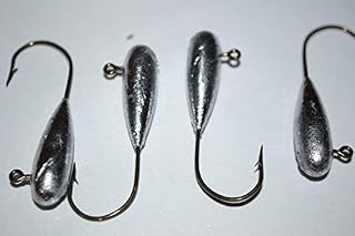 Experience Real Fishing 3/8 Tube jig Heads 3/0 Eagle Claw Hooks 25pk Bass