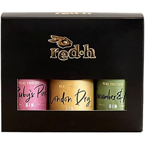 red.h Premium Gin Miniatures Gift Set Cover