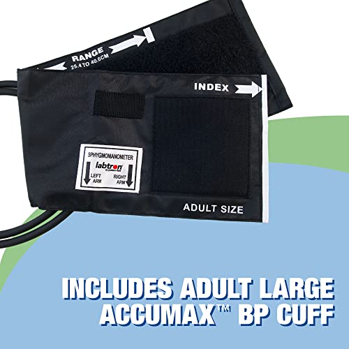 Image of Graham-Field Mobile Blood Pressure Monitor with Rolling Stand, Adult Large BP Cuff, Height-Adjustable