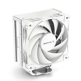 Cuatro tubos de calor de cobre de contacto directo ayudan a transferir rápidamente el calor fuera de la CPU a un disipador de calor de matriz densa de aletas para una refrigeración eficaz