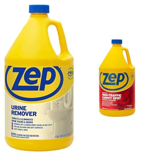 Zep 128oz Urine Remover and 1 Gallon High Traffic Carpet Cleaner Bundle image 5