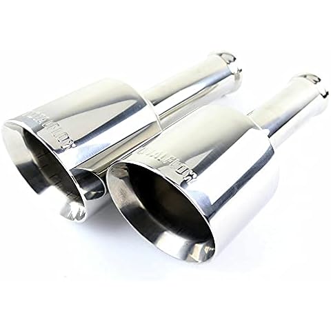 TOTALFLOW 2192P Ram 1500 Double Wall 5" Inch Exhaust Tip - 5th Gen (Set of 2). Cover