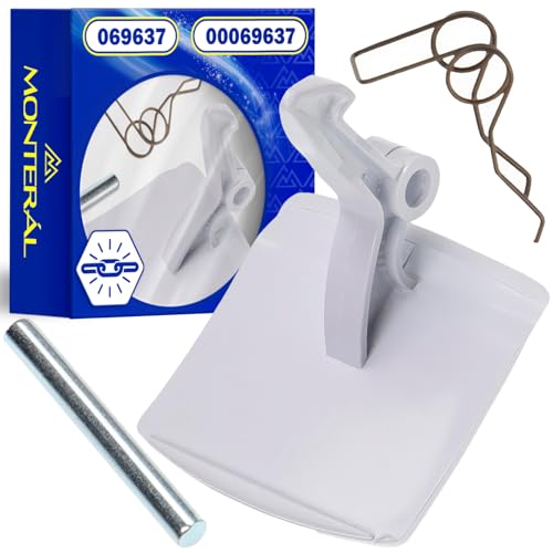 COMPATIBILITÀ - Maniglia per oblò lavatrice ha codice originale 00069637 069637 per Agni per Balay per Bosch per Crolls per Siemens per Superser