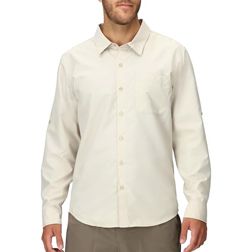 Image of Marmot Men's AirExchange UPF 40 Long Sleeve Shirt - Lightweight, Breathable, Quick-Dry