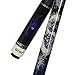 CUEELF Pool Cue Stick,Billiard Cue Sticks with Hard Case Low Deflection Shaft Professional Billiard Pool Cues Sticks 19.5-21 oz cue Stick
