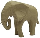 Décopatch SA213C – ein Papierständer, 18,5 x 12,5 x 15,5 cm, Motiv: Afrikanische Elefant