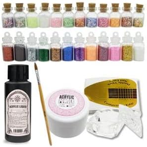 Amazon アクリルネイル セルフスカルプキット 長さだし 29点セット アクリルパウダー クリア C Beauty Proshop アクリルスカルプチュア 通販