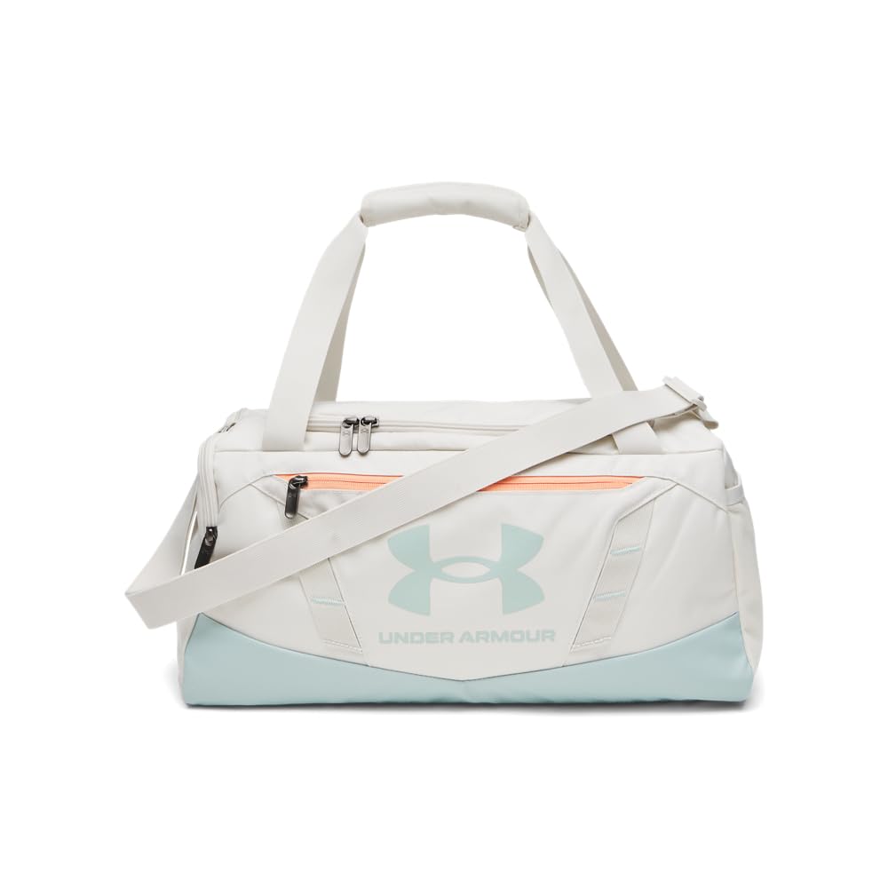 Under Armour Undeniable 5.0 Duffle, (110) Summit White / Enamel Blue / Enamel Blue, X-Small (23L), Undeniable 5.0 Duffle