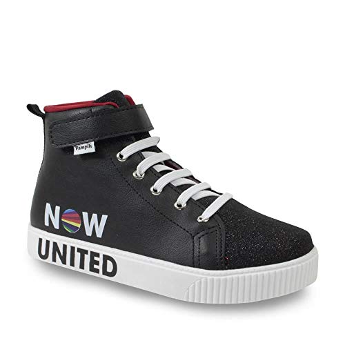 Tênis Abotinado Infantil Pampili 435195 Now United Menina
