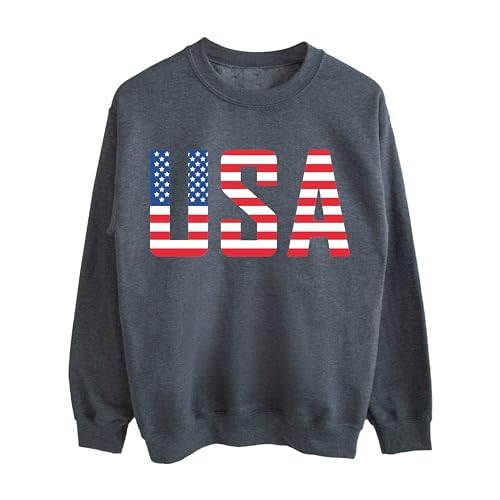 USA American Flag Sweatshirt & Hoodie, USA Flag Pullover Hoddies Gift, Fourth of July Sweatshirt, 4th of July Hoodie, Red White and Blue America Sweatshirt