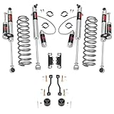 Rough Country 2.5' Lift Kit with M1R Reservoir Shocks for Jeep Gladiator JT (2024-2025) - Fits up to 35' Tires, Easy Bolt-on Installation