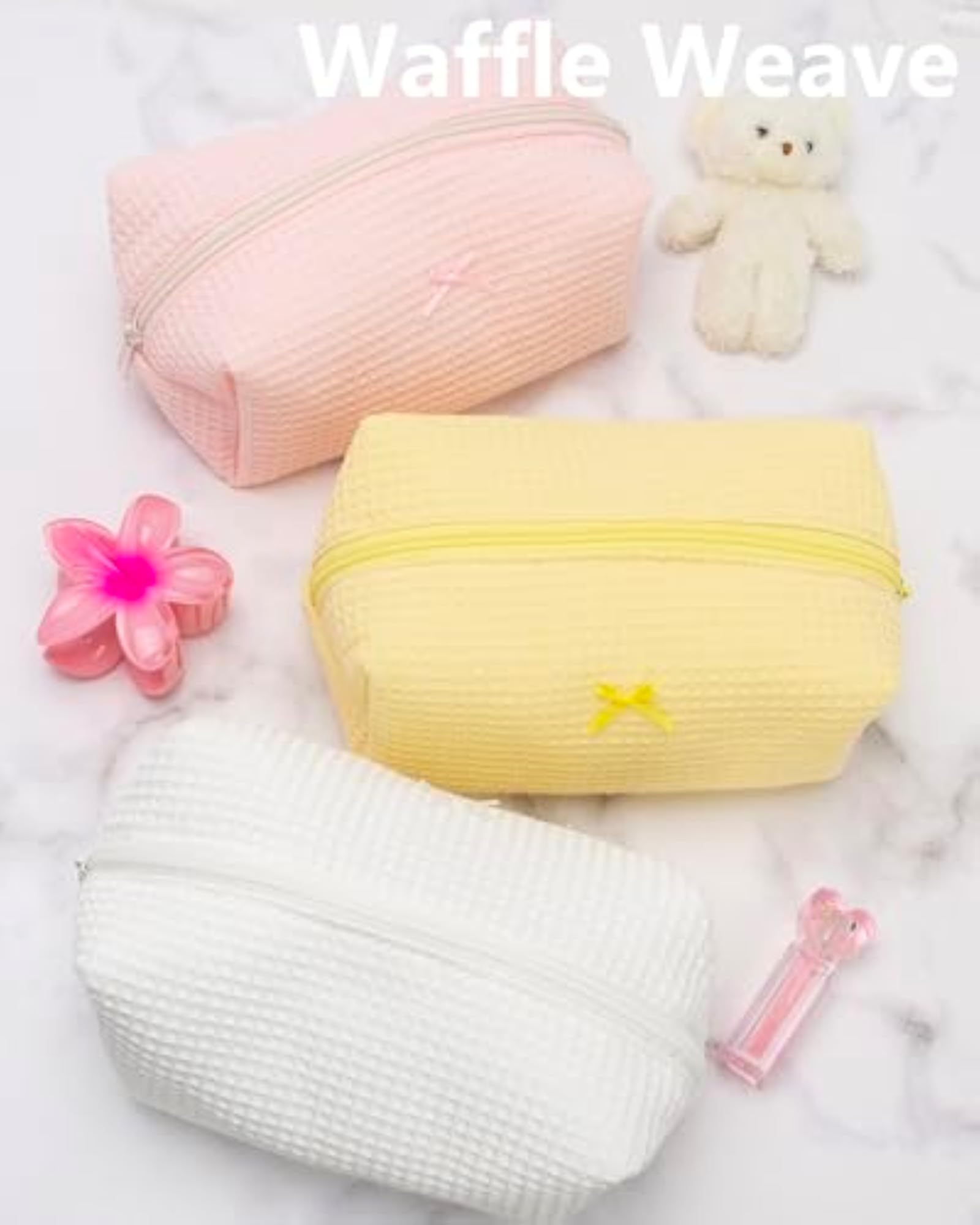Cozy Small Aesthetic Makeup Bag for Women