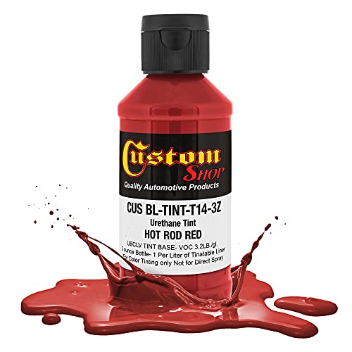 Image of Custom Coat 3 Ounce, Hot Rod Red, Bed Liner Tint Concentrate