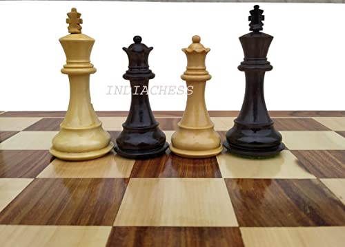 Jeu d'échecs lesté Alban 10,2 cm pour sublimer votre salon