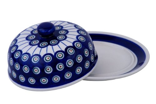 Bunzlauer Cloche à fromage pour beurre roulé Motif 8 Ø 19,5 cm