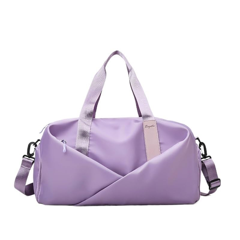 Sac d'hiver en velours côtelé violet pour sport et entraînement