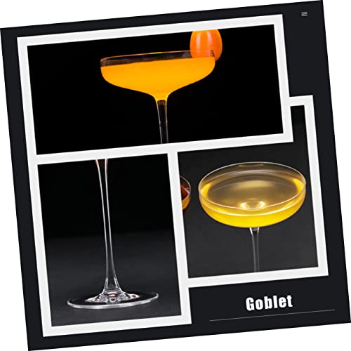 Cabilock 3 Pecas De Coquetel Copos De Vinho Espumante Copos De Bourbon Cupê De Champanhe Cupê De Sor