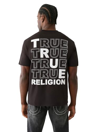 True Religion Men's Puff Stitch Tee