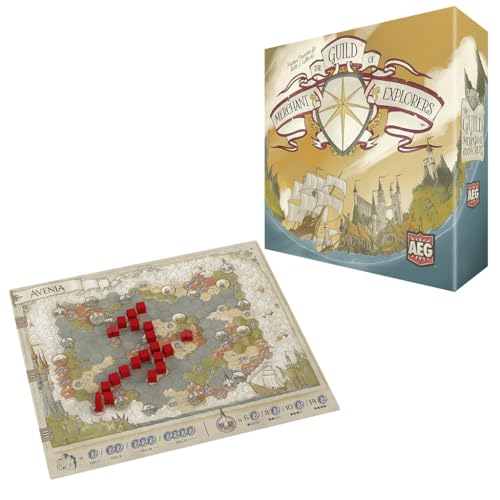 AEG The Guild of Merchant Explorers juego de mesa miniatura 5