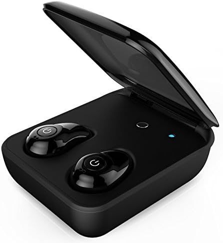 Hanggang TWS Earteana i7 True Wireless Headphones, Bluetooth 4.1 APT-X HiFi Headphones with MIC, Cable-Free Earphones, Sports In-Ear Headset with Charging Box for Smartphones iOS Android Tablet Lapto