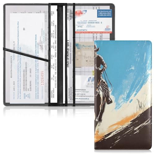 Organizador para Documentos de Cuero Slim miniatura 2
