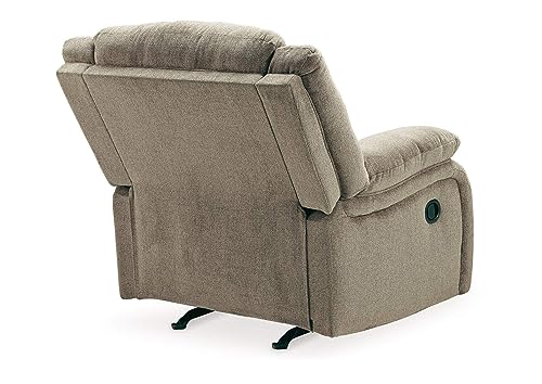 Image of Torque - Filton 1 Seater Fabric Manual Recliner | Recliner Sofa /Chair for Living Room, Bedroom, Office (Light Brown) | 1 Year Warranty