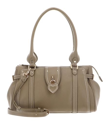Liu Jo bolso de hombro formato Corniola Trunk Bag elegante bolso bandolera marrón topo