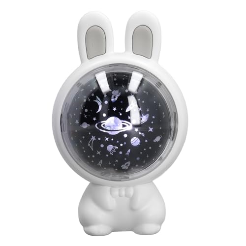 Projecteur d'étoiles lapin et veilleuse pour enfants aqxreight