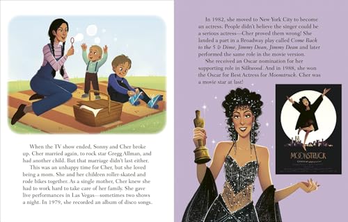 Cher: A Little Golden Book Biography Hardcover – Picture Book, December 2, 2025 - Image 4