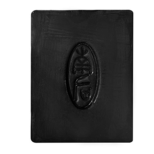 Activated Bamboo Charcoal Soap 3.53 Ounce Black - All Natural Handmade Organic Herbal Vegan Face and Body Wash Cleansing Bar for Blackheads, Acne, Eczema, Psoriasis, Rosacea